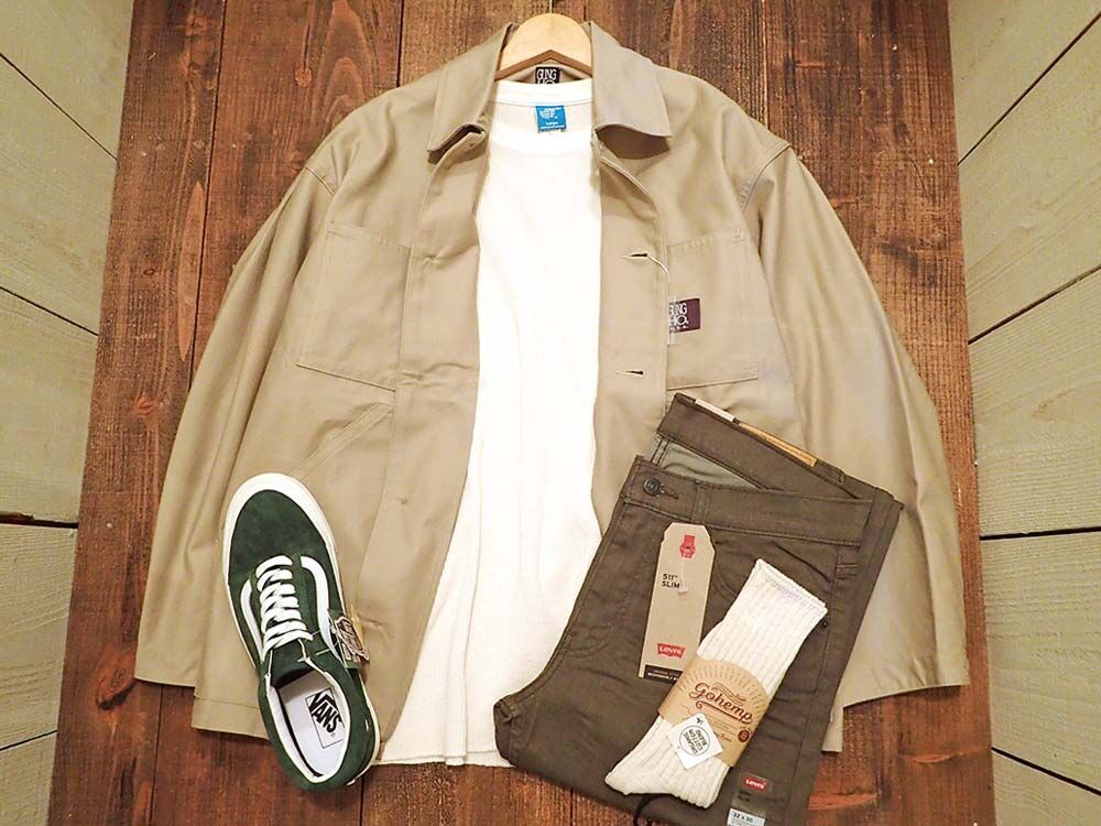 【GUNG HO】FATIGUE COVER JACKET