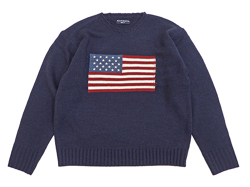 【SUNNY SPORTS GOLF】FLAG CREW SWEATER