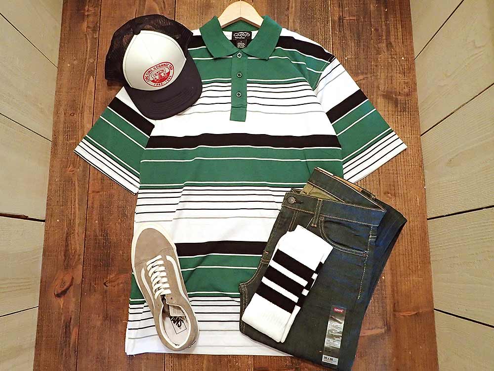 【CALTOP】JERSEY POLO SHIRTS