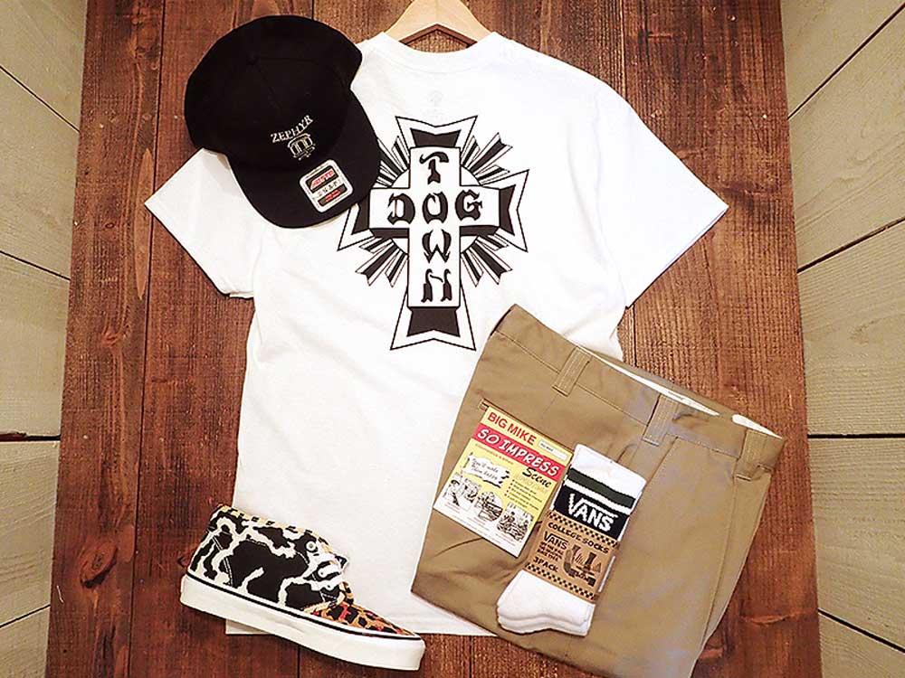 【DOG TOWN】CROSS LOGO S/S TEE