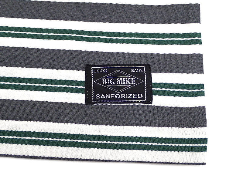 【BIG MIKE】BORDER SUNGLASSES POCKET S/S TEE