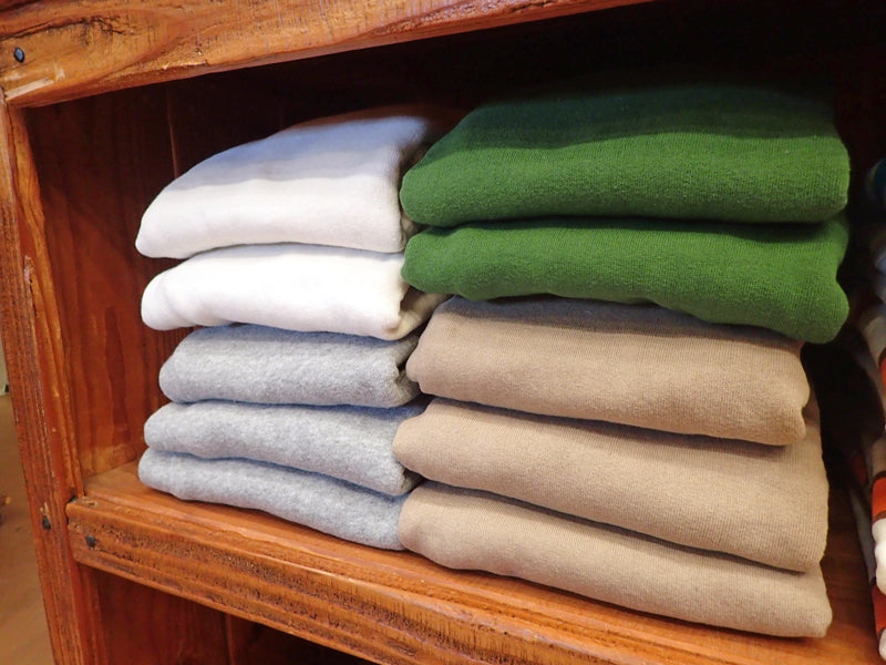 【JEMORGAN】吊り編み裏毛RAGLAN SWEAT CREW