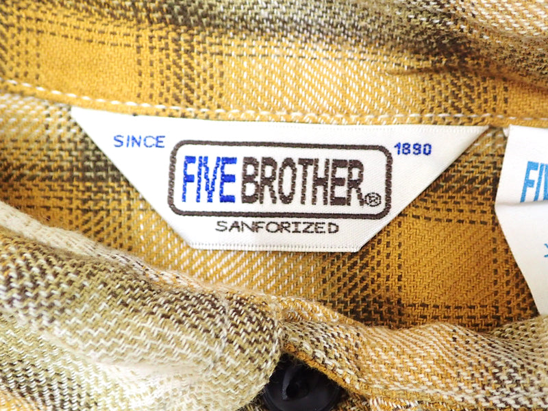 『FIVE BROTHER』LIGHT FLANNEL SHIRTS18