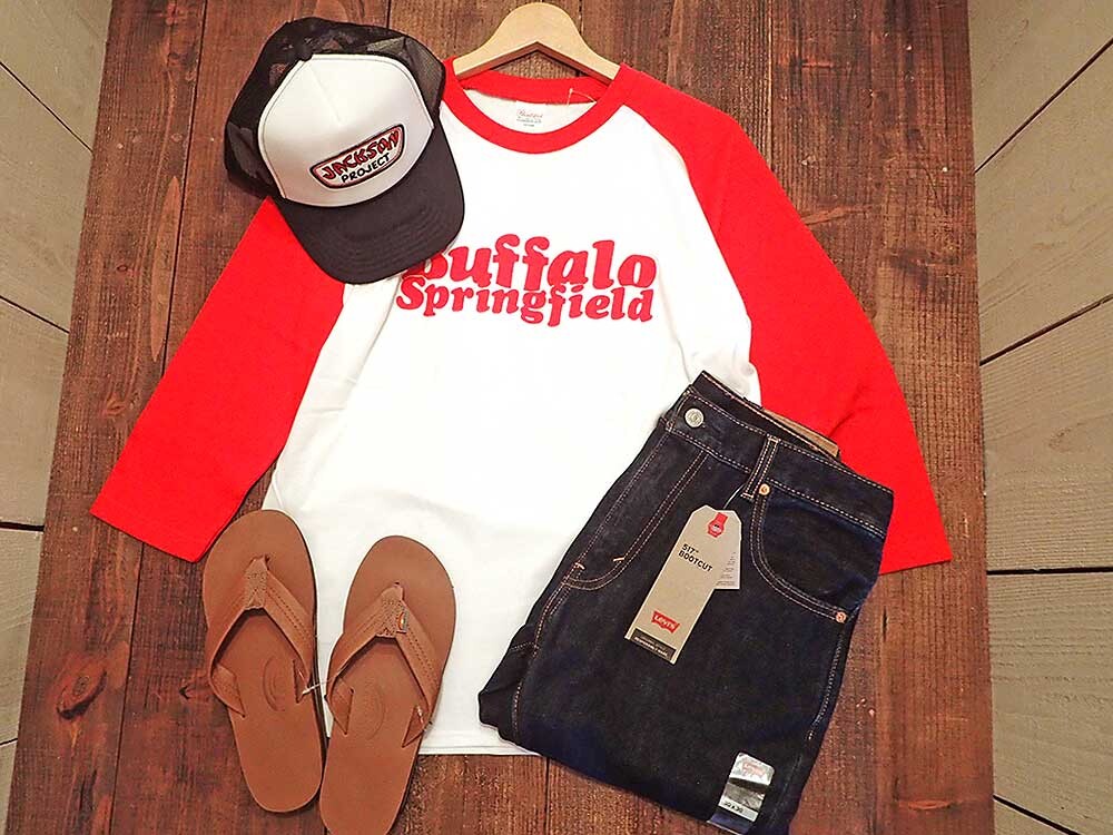 BUFFALO SPRINGFIELD RAGLAN TEE