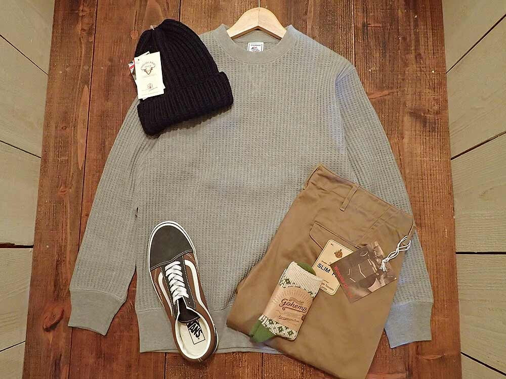 【JEMORGAN】BIG WAFFLE CREW