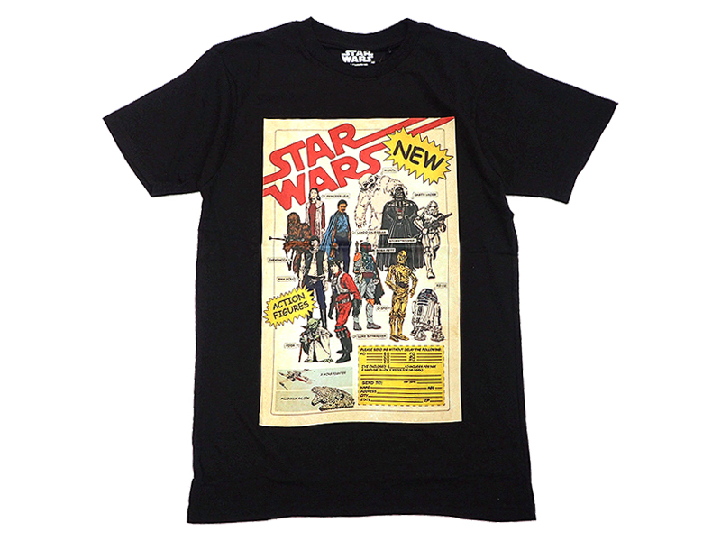 STAR WARS/ACTION FIGURES S/S TEE