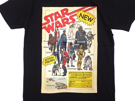 STAR WARS/ACTION FIGURES S/S TEE