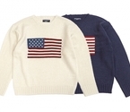 【SUNNY SPORTS GOLF】FLAG CREW SWEATER 