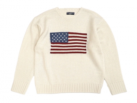 【SUNNY SPORTS GOLF】FLAG CREW SWEATER