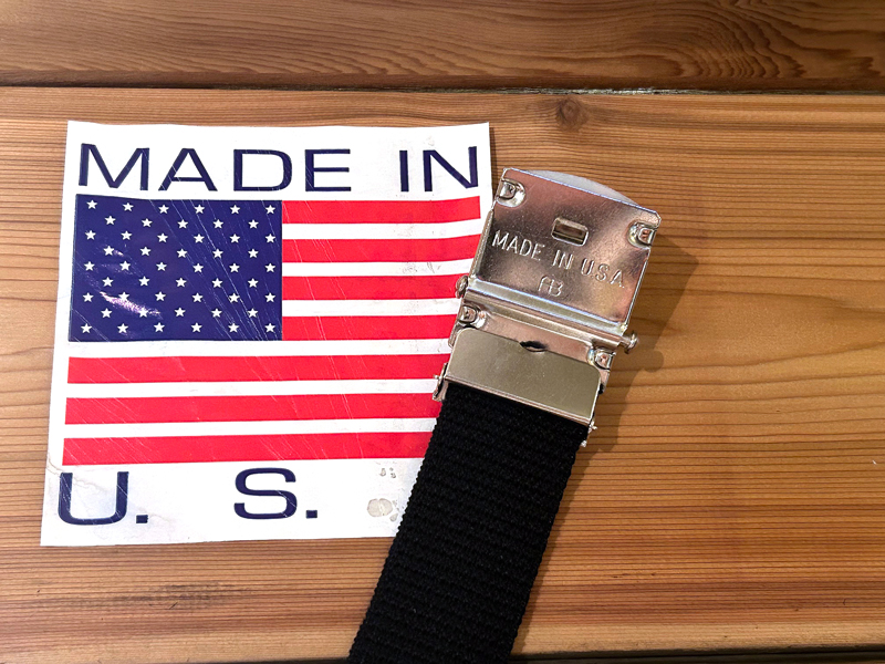 【JACKSTAR】GI BELT MADE IN USA