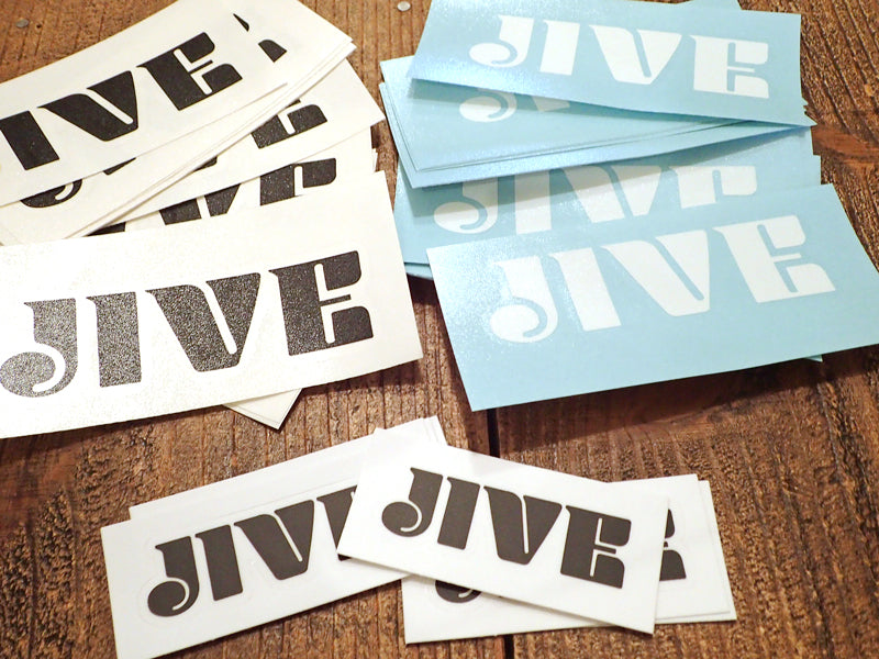 JIVE LOGO STICKER