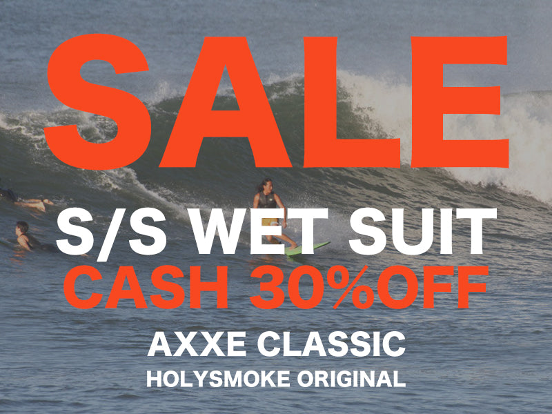 S/S WET SUIT 現金だと30%OFF！！