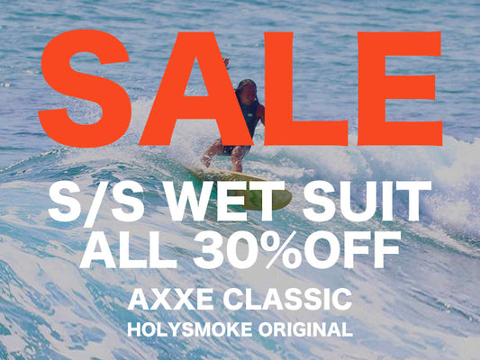 夏物ウェットスーツ 30％OFF！