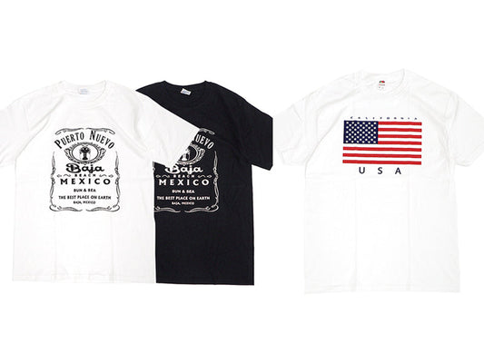 CALIFORNIA、MEXICO TEE