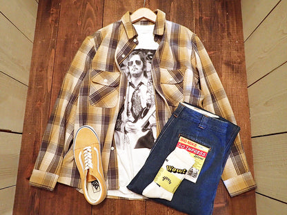 [BIG MIKE] PIN TACK DENIM PANTS