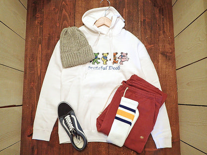 GRATEFUL DEAD/DANCING BEAR HOODIE 