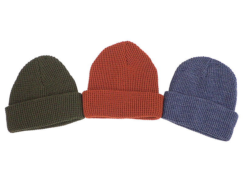 ARTEX KNITTING MILLS】WAFFLE CUFF BEANIE – ホーリースモーク