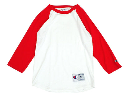 [Champion] 5.2oz RAGLAN BASEBALL TEE