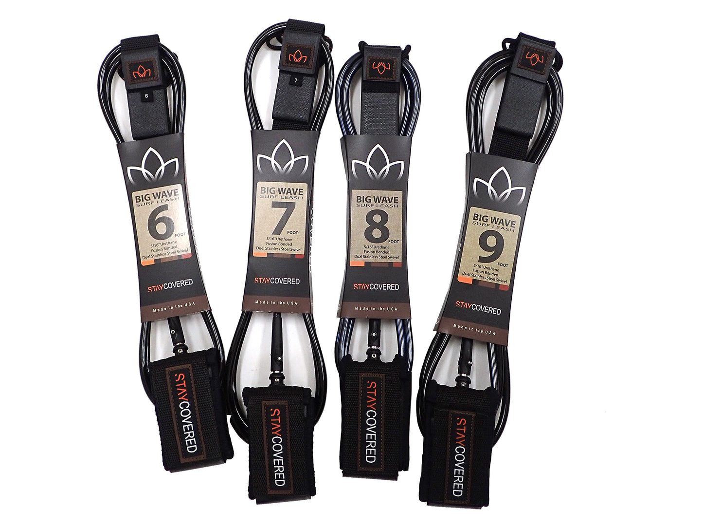 STAY COVERED BIG WAVE DoubleSwivel LEASH