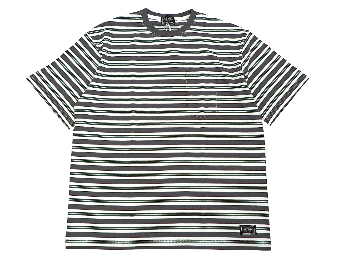 [BIG MIKE]BORDER SUNGLASSES POCKET S/S TEE