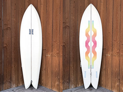 JIVE/HIPPIE FISH NARROW TAIL 6'6"