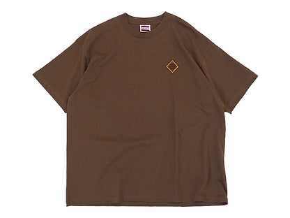 [VAN SYNDICATE] One-point chest embroidery TEE (diamond shape)