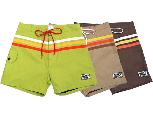 MARK'S GARAGE×HOLYSMOKE SURF TRUNKS / 3 BOADERS