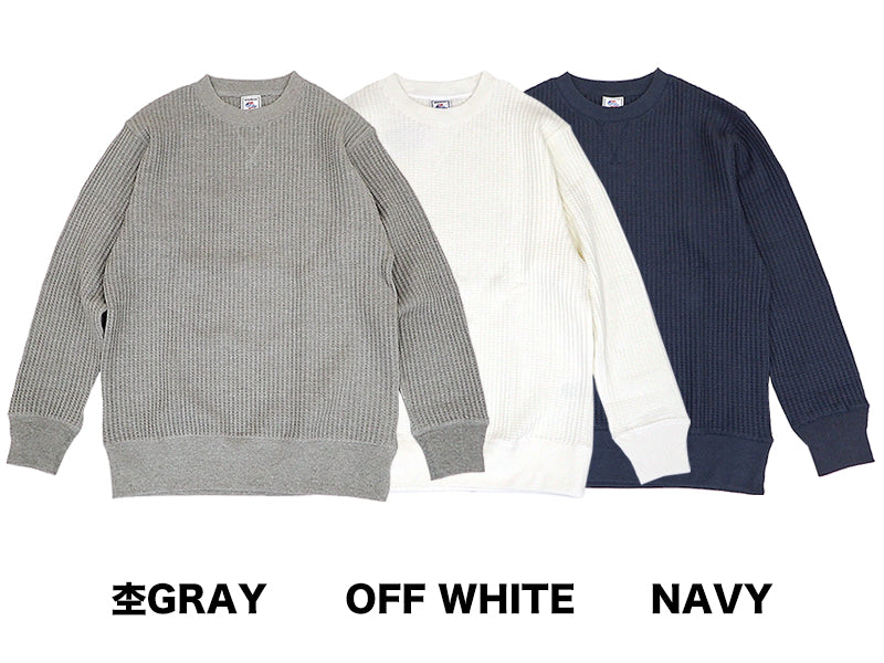 【JEMORGAN】BIG WAFFLE CREW