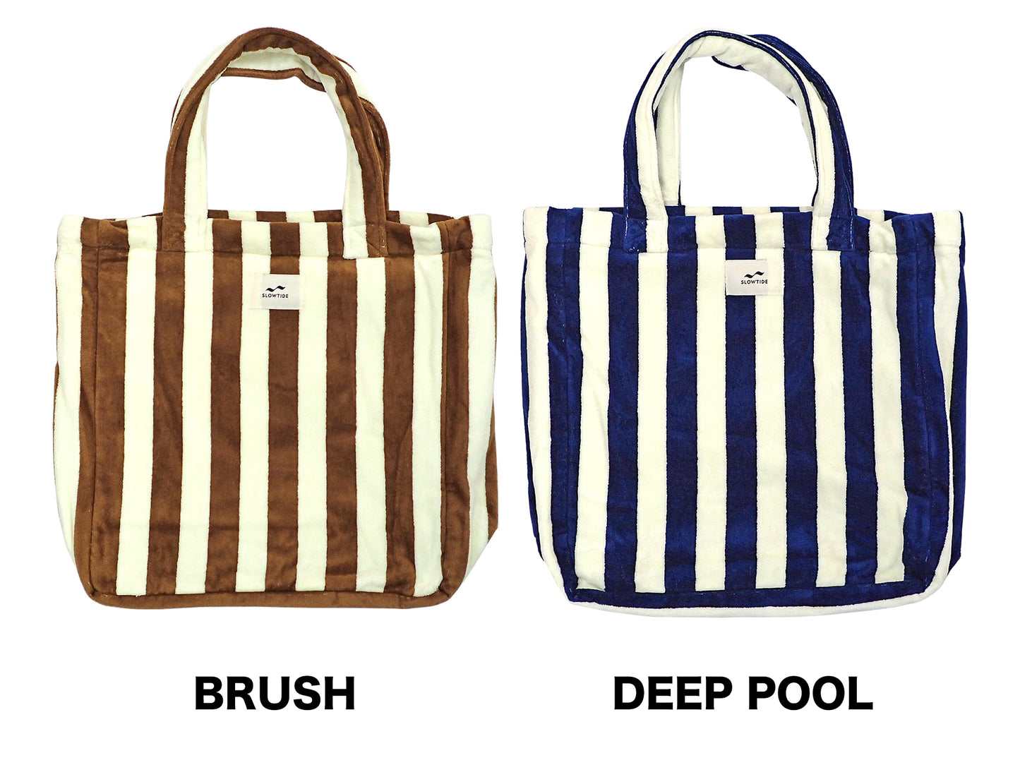 【SLOW TIDE】CABANA TERRY TOTE