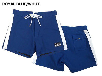 MARK'S GARAGE×HOLYSMOKE SURF TRUNKS / SIDE TWO LINES