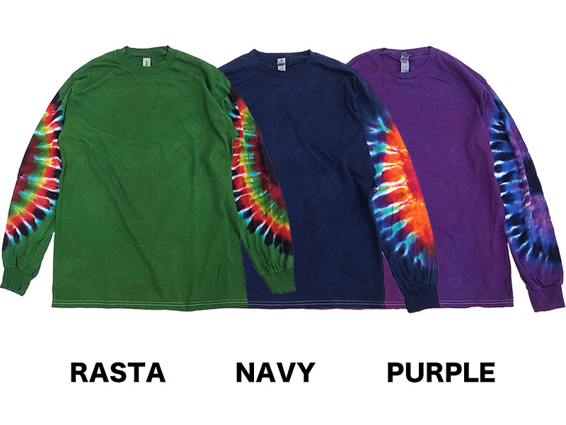 [KERRS COTTON] TIE DYE L/S TEE