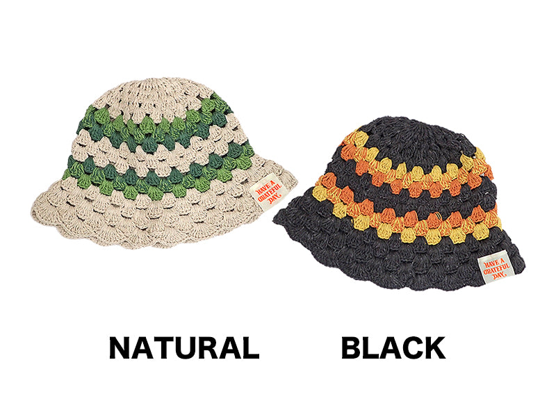 [HAVE A GRATEFUL DAY] CROCHET HAT