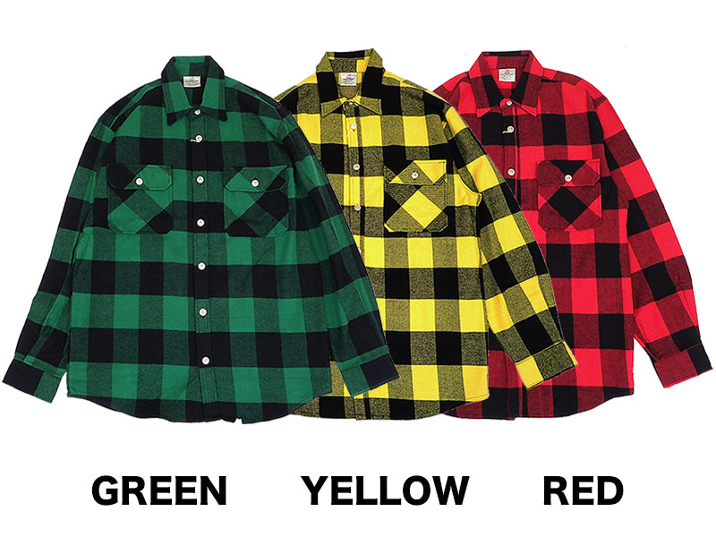 [ROTHCO]EXTRA HEAVY WEIGHT FLANNEL SHIRTS