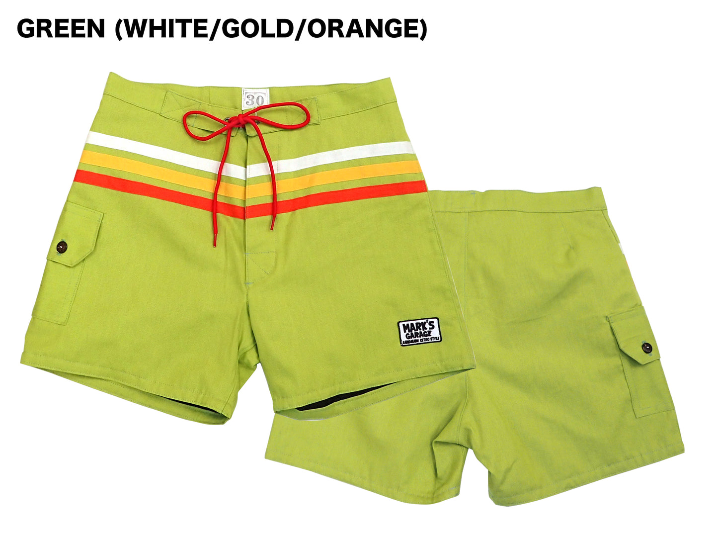 MARK'S GARAGE×HOLYSMOKE SURF TRUNKS / 3 BOADERS