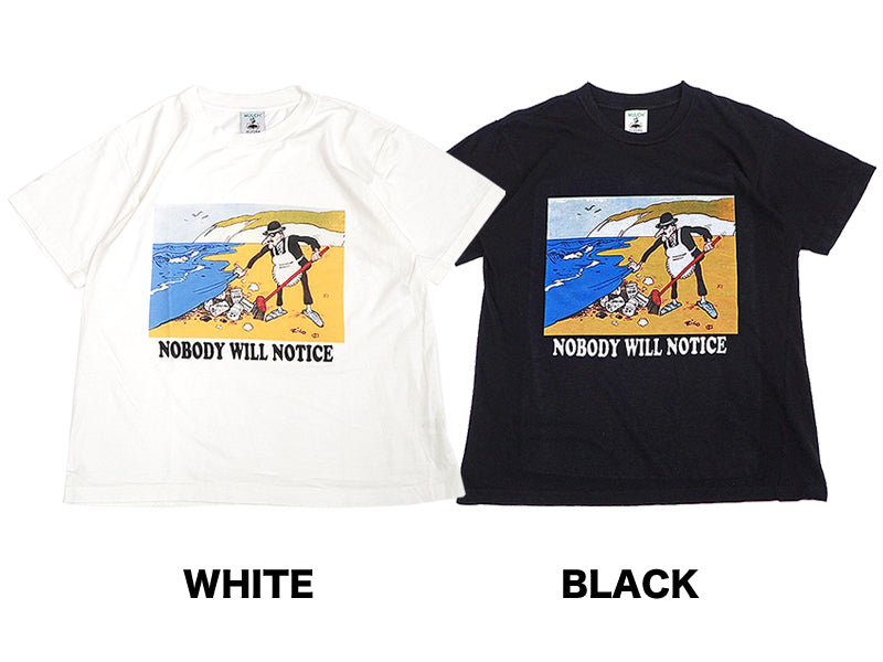 【MULCH】NOBODY WILL NOTICE S/S TEE