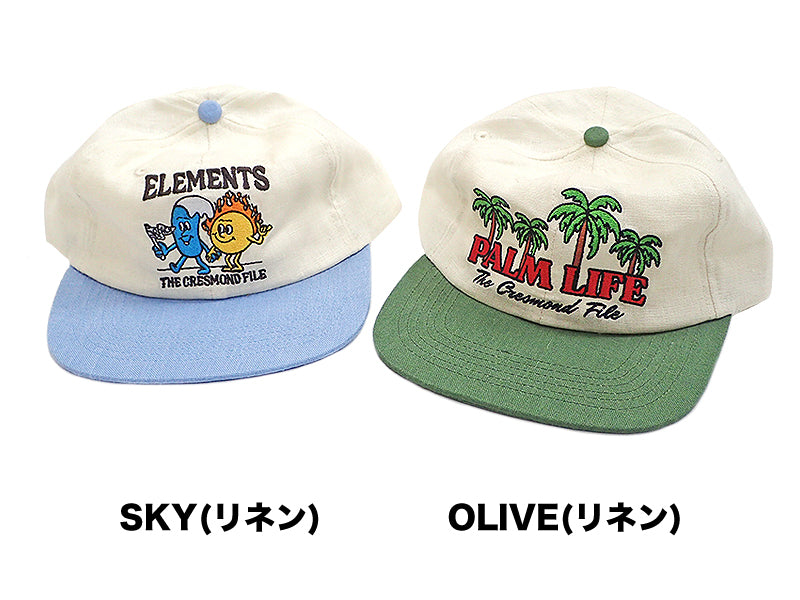 【THE CRESMOND FILE 】EMBROIDED CAP