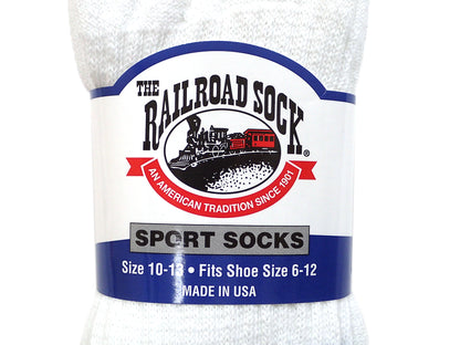【RAILROAD SOCK】AMERICANA STRIPED CREW SOCKS