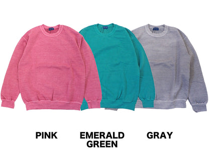 【TOWN CRAFT】90s PIGMENT CREW SWEAT