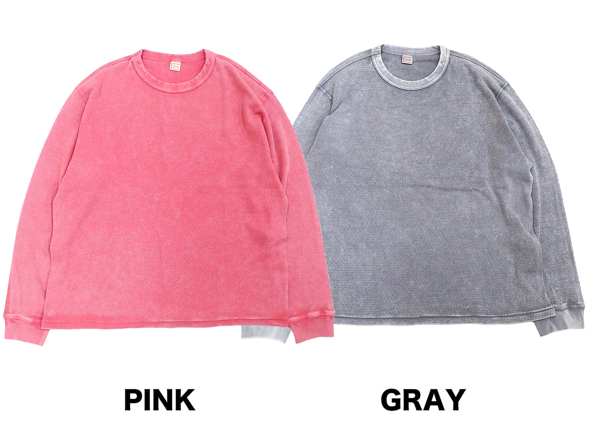 【TOWN CRAFT】COTTON THERMAL CREW TEE