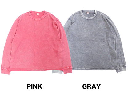 【TOWN CRAFT】COTTON THERMAL CREW TEE