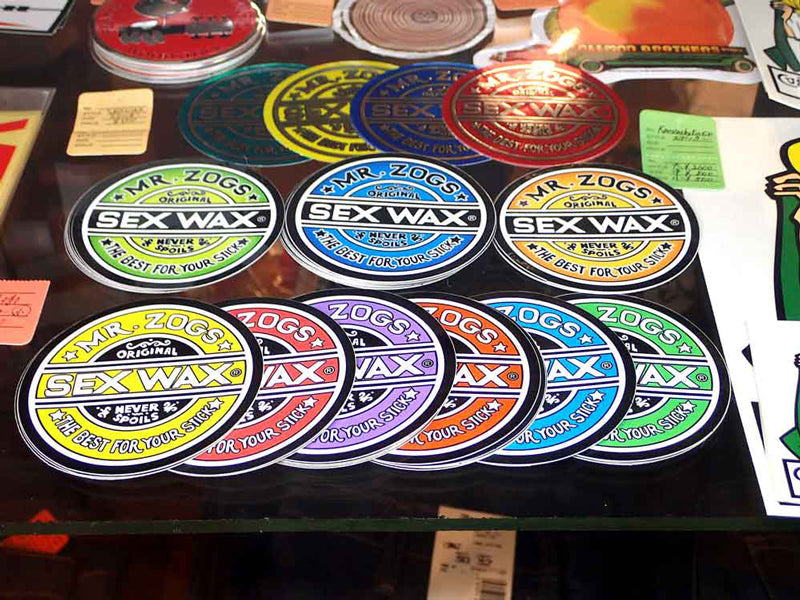 SEX WAX Sticker