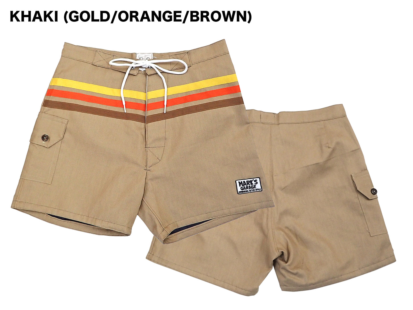 MARK'S GARAGE×HOLYSMOKE SURF TRUNKS / 3 BOADERS