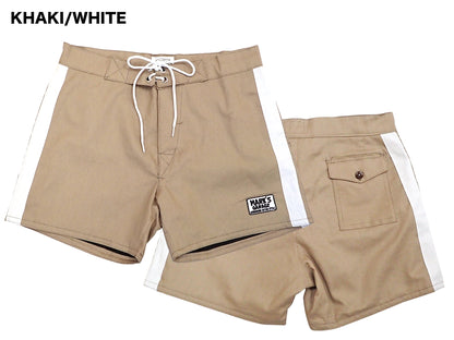 MARK'S GARAGE×HOLYSMOKE SURF TRUNKS / SIDE TWO LINES