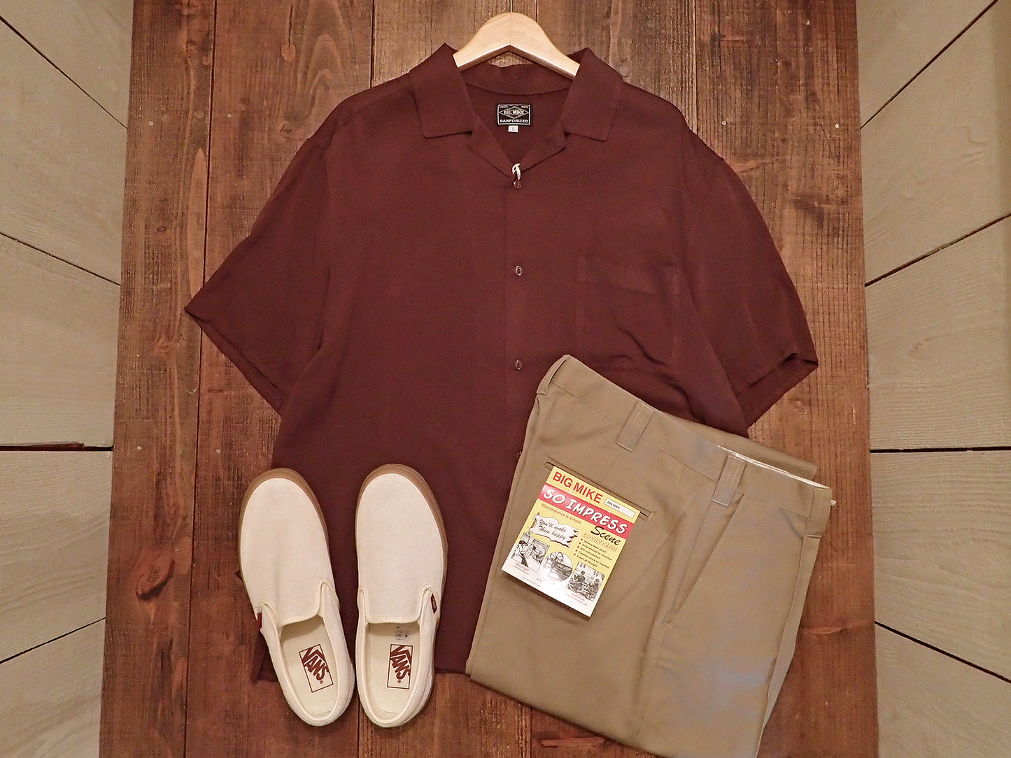 【BIG MIKE】RAYON ALOHA SHIRTS