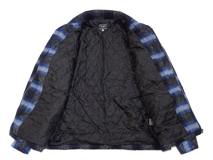 【BIG MIKE】BRUSHED CHECK QUILTED JACKET