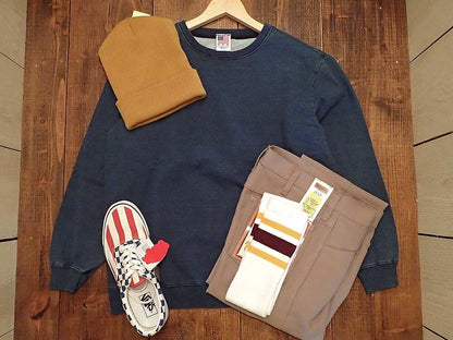 【TYCA】INDIGO CREWNECK SWEAT
