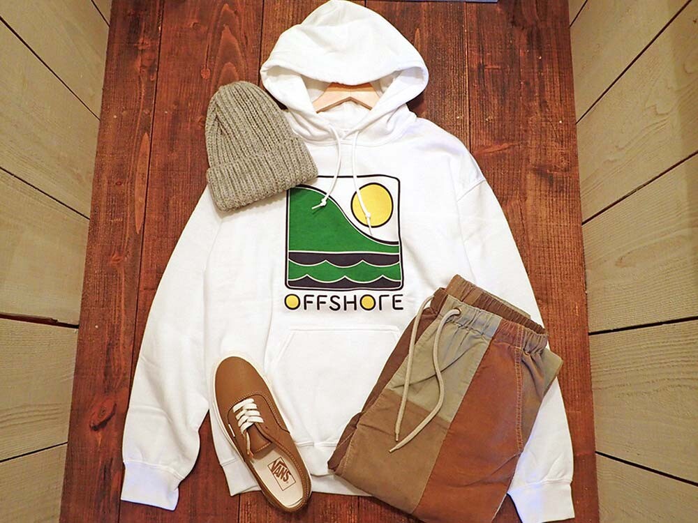 [OFF SHORE] COLOR LOGO HOODIE 