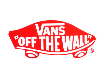 Vans Deck Logo Sticker Large