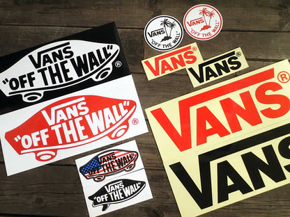 Vans Deck Logo Sticker Large