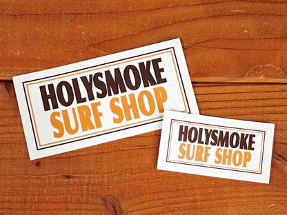 HOLY SMOKE SURF SHOP STICKER